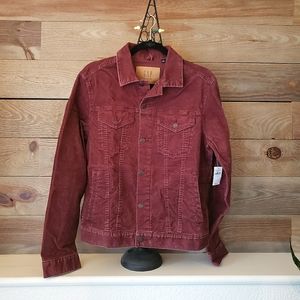 Burgandy Gap Corduroy Jacket